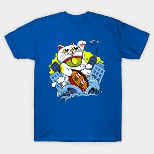 Maneki Nekozilla T-Shirt